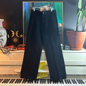 Haggar Men's Black Corduroy Pants 36x32